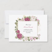 心からお悔やみ申し上げます サンキューカード (正面)