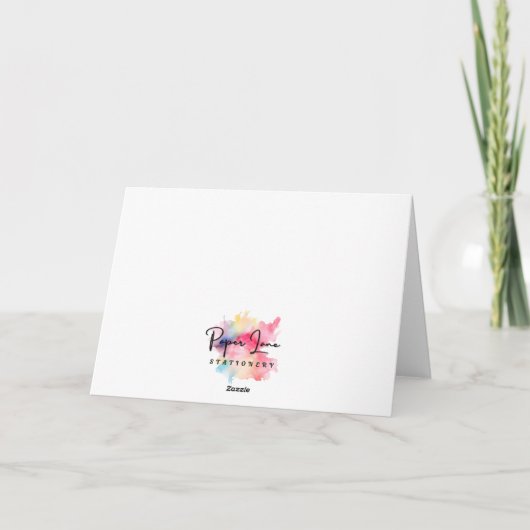 心からお悔やみ カード (裏面)