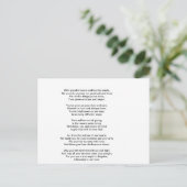 心からお礼 ポストカード (スタンド正面)