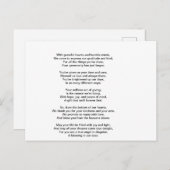 心からお礼 ポストカード (正面/裏面)