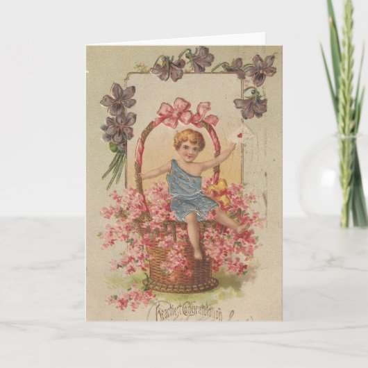 心からお祝い カード (正面)