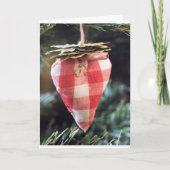 **心からのクリスマス休暇の願い** カード (正面)