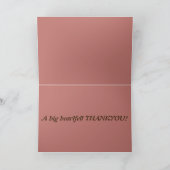 心からのサンキューカード サンキューカード (内部)