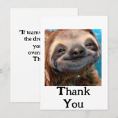 「心からのメモ」 サンキューカード (正面/裏面)