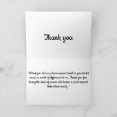 「心からのメモ」 サンキューカード (内部)