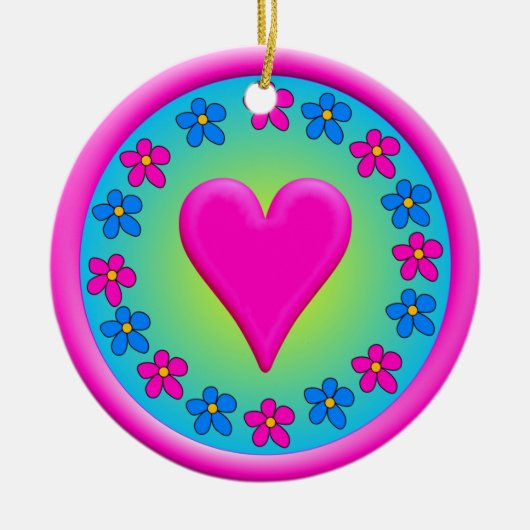 心からの事実 セラミックオーナメント (正面)