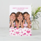 心からの印象の写真のバレンタインカード シーズンカード (スタンド正面)