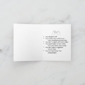 心からの友情を包んだグリーティングカードのシンボルや象徴 カード (内部)