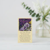 心からの哀悼の意 名刺 (スタンド正面)