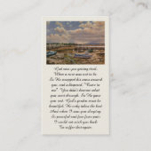 心からの哀悼の意 名刺 (正面)