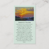 心からの哀悼サンルイサンライズパープル 名刺 (正面)