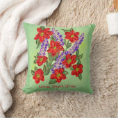 心からの喜び 花束 クッション (ブランケット)