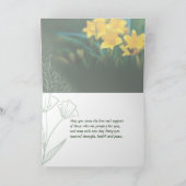 心からの思いと祈りの言葉 カード (内部)