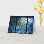 心からの悔やみや弔慰で カード (黄色い花)