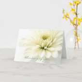 心からの悔やみや弔慰カード カード (黄色い花)