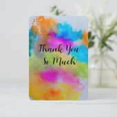 心からの感謝のカード サンキューカード (スタンド正面)