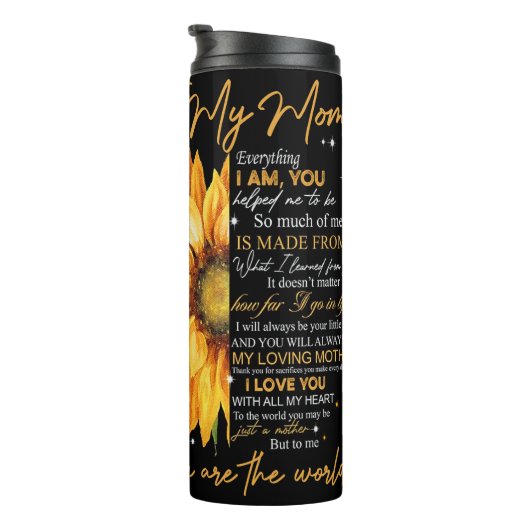 心からの感謝の言葉 タンブラー (回転右)