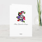 心からの感謝を伝えるカード サンキューカード (裏面)