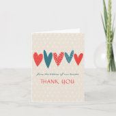 心からの感謝を込めたレッドテール サンキューカード (正面)