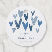 心からの感謝 コバルト ネイビー フェイバータグ (正面)