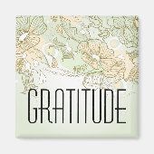 心からの感謝 マグネット (正面)