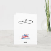 心からの母の日のカード カード (裏面)