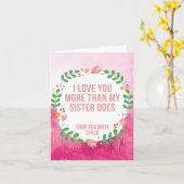 心からの母の日のカード カード (黄色い花)