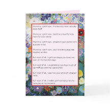 心からの母の日のカード