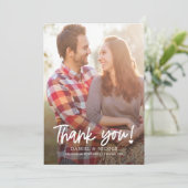 心からの気持ちを込めた編集可能なカラー感謝カード サンキューカード (スタンド正面)
