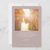 心からの気持ちを込めた編集可能なカラー感謝カード サンキューカード (裏面)