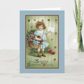 心からの誕生日を願って カード