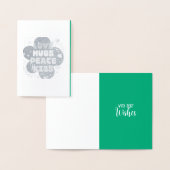 心からの願いを込めて。 箔カード (ディスプレー)