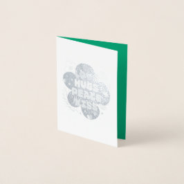 心からの願いを込めて。 箔カード