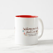 心からの願い ツートーンマグカップ (正面右)