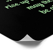 心からアイルランド賛美人が楽しい旅に ポスター (角)