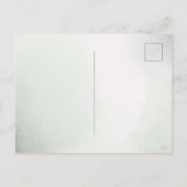 心から哀悼の意を表します | 水彩画の多肉植物 ポストカード (裏面)