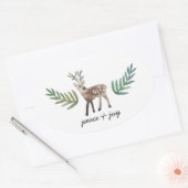 心から愛される 楕円形シール (封筒)