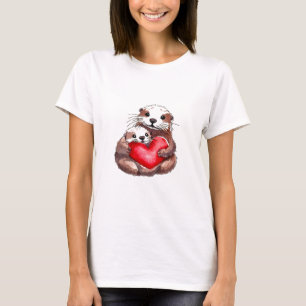 心から愛らしい Tシャツ