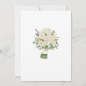 心から感謝しています。私のウェディングプランナーになってくれてありがとう。 招待状 (裏面)