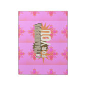 心から感謝する表情 ノートパッド (回転)