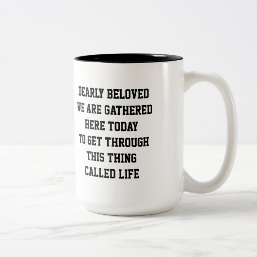 "心から最愛の"マグ ツートーンマグカップ (右)