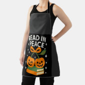 心から笑えるハロウィンの本をゆっくり読んで エプロン (インサイチュ)