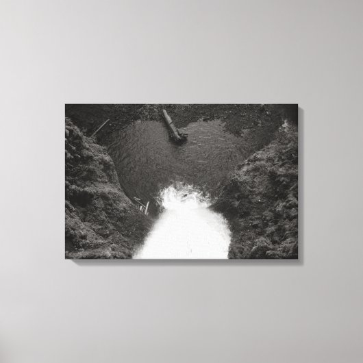 心から キャンバスプリント (正面)