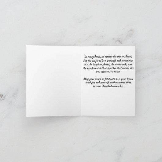 心があればそこが我が家 カード (内部)