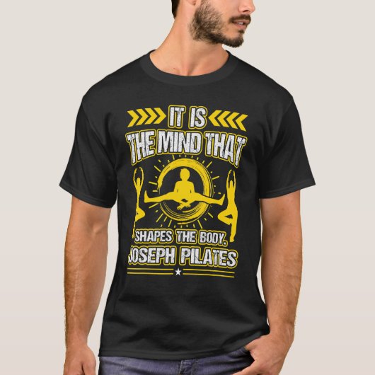 心が体を形作る Tシャツ (正面)