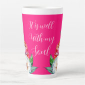 心が好い カフェラテマグ (正面)