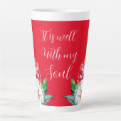 心が好い カフェラテマグ (正面)