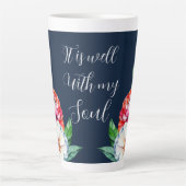 心が好い カフェラテマグ (正面)