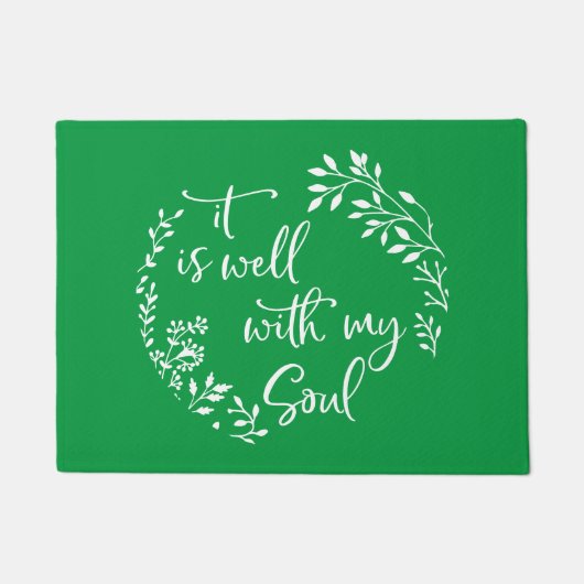 心が好い ドアマット (正面)