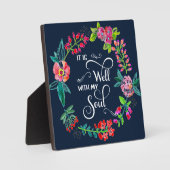 心が好い フォトプラーク (正面)